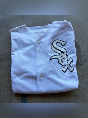 Vintage 90s Majestic Chicago White Sox BP Batting Practice MLB Jersey